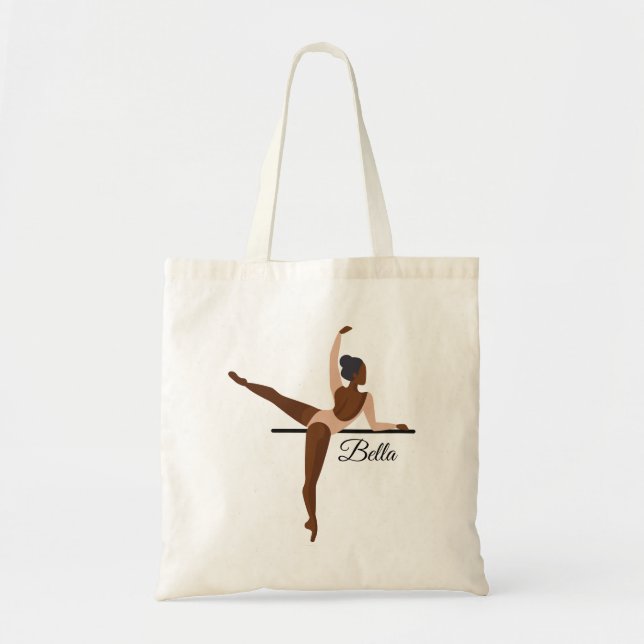 Aesthetic Dancing Ballerina  Tote Bag (Front)