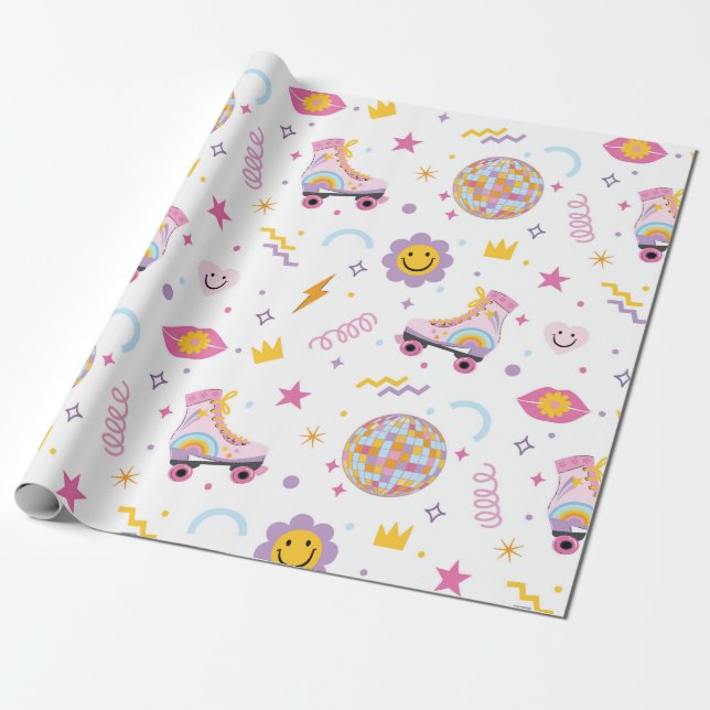 Aesthetic digital  wrapping paper (Unrolled)