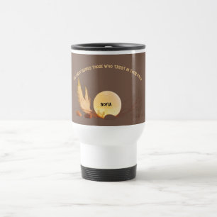 Aesthetic Earth Tone 15oz Spiritual Travel Mug
