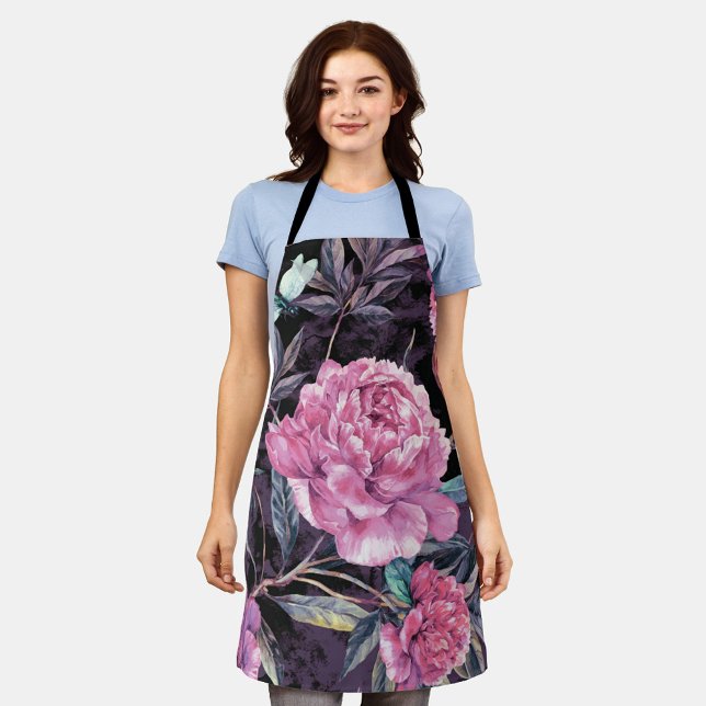 Aesthetic floral  apron (Creator Uploaded)