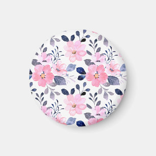 Aesthetic Floral Magnet   Minimal Botanical Decor