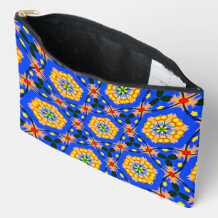 Aesthetic Floral Pattern Accessory Pouch