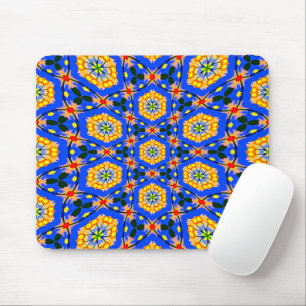 Aesthetic Floral Pattern Mouse Mat