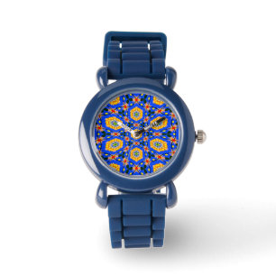 Aesthetic Floral Pattern Watch