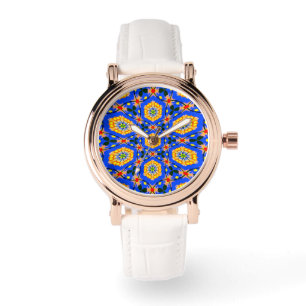 Aesthetic Floral Pattern Watch