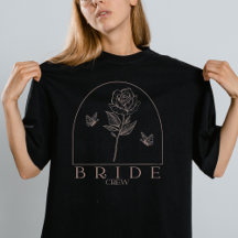 Aesthetic Flower Engagement Bride Crew
