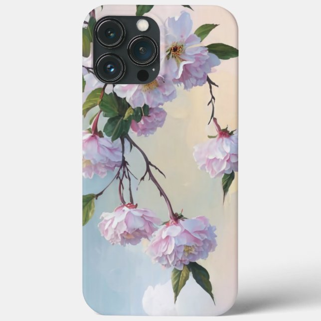 Aesthetic flowers Case-Mate iPhone case (Back)