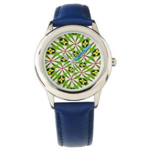 Aesthetic Flowers Pattern Watch