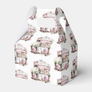 Aesthetic French Cafe, Vintage, Favour Box