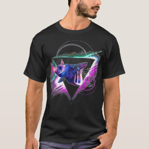 Aesthetic Galaxy Basking Shark T-Shirt