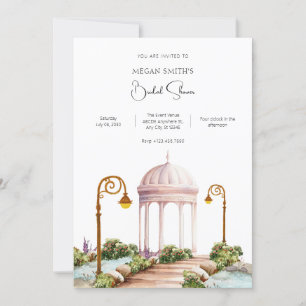 Aesthetic garden invitation