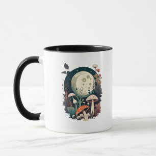 Aesthetic Goblincore And Cottagecore Mushroom Crea Mug