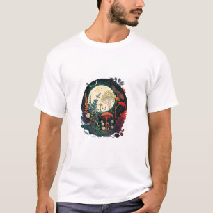 Aesthetic Goblincore And Cottagecore Mushroom Funn T-Shirt