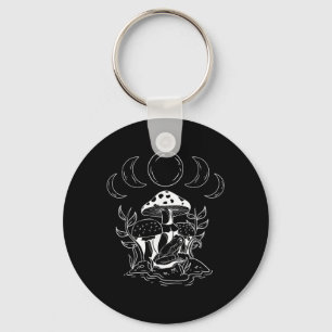 Aesthetic Goblincore And Cottagecore Mushroom Mini Key Ring