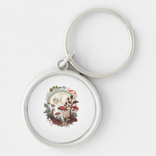 Aesthetic Goblincore And Cottagecore Mushroom Sere Key Ring