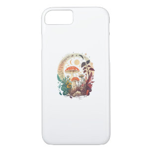 Aesthetic Goblincore And Cottagecore Mushroom Tren iPhone 8/7 Case