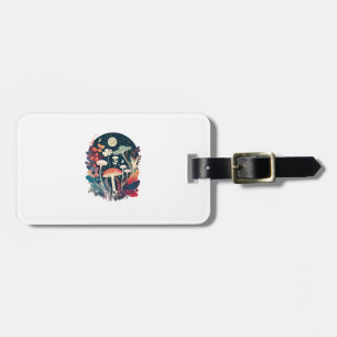Aesthetic Goblincore And Cottagecore Mushroom Whim Luggage Tag