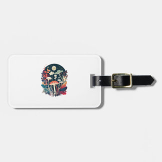 Aesthetic Goblincore And Cottagecore Mushroom Whim Luggage Tag