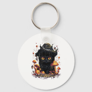 Aesthetic Goblincore And Cottagecore Under Mushroo Key Ring