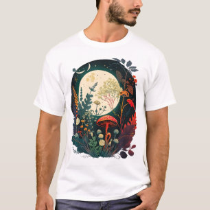 Aesthetic Goblincore And Dark Cottagecore Mushroom T-Shirt
