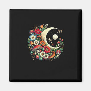Aesthetic Goblincore Cottagecore Mushroom Funny Ar Magnet