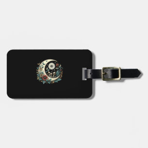 Aesthetic Goblincore Cottagecore Mushroom Minimal Luggage Tag