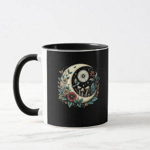 Aesthetic Goblincore Cottagecore Mushroom Minimal Mug