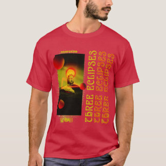 Aesthetic Greek Statue Eclipses Outrun Three Eclip T-Shirt