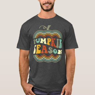 Aesthetic Halloween Pumpkin Farmers matching tee