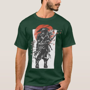 Aesthetic Japanese Warrior Samurai T-Shirt