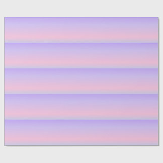 Aesthetic Lavender Pink Gradient Wrapping Paper