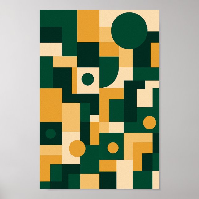 Aesthetic Morder design poster (Front)