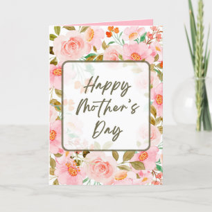 Aesthetic Mother's Day Card, Card for Mum