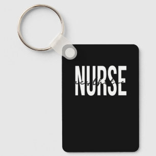 Aesthetic Nurse Cosmetic Future Nurse Registered N Key Ring