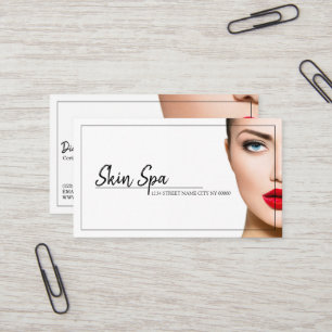 Aesthetic Nurse, Doctor, Cosmetic Surgery Business Business Card