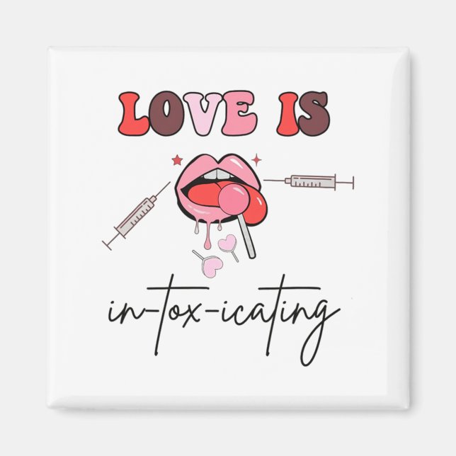 Aesthetic Nurse Injector Valentine Filler Dysrt  Magnet (Front)