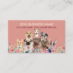 Aesthetic Pet Dog Boutique Business Card
