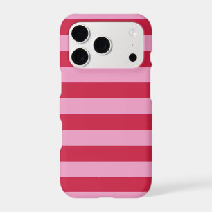 Aesthetic Pink and Red Stripes Minimalist Pattern