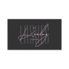 Aesthetic Pink Lashes Technician Makeup Stylist 