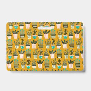 Aesthetic Plant Art ID Badge