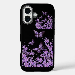 Aesthetic Purple Butterfly phone case