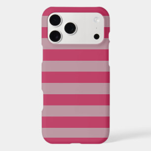 Aesthetic Raspberry Dusty Lavender Stripes Pattern