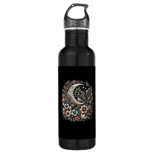 Aesthetic Retro Goblincore And Cottagecore Mushroo 710 Ml Water Bottle