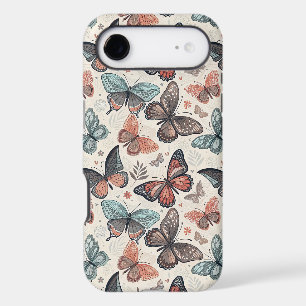 Aesthetic Scandi Boho Butterfly Pattern