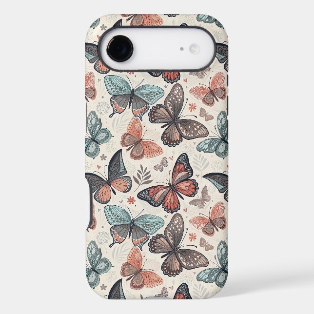 Aesthetic Scandi Boho Butterfly Pattern (Back)