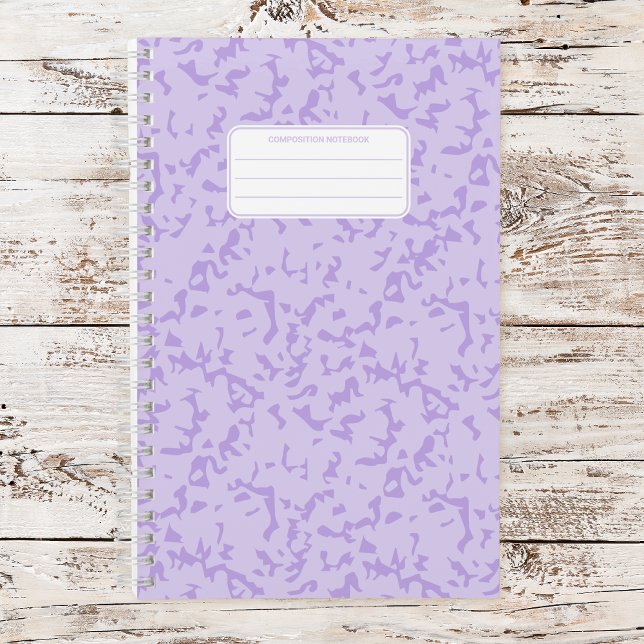 Aesthetic Soft Pastel Marble Composition Notebook (Creator Uploaded)