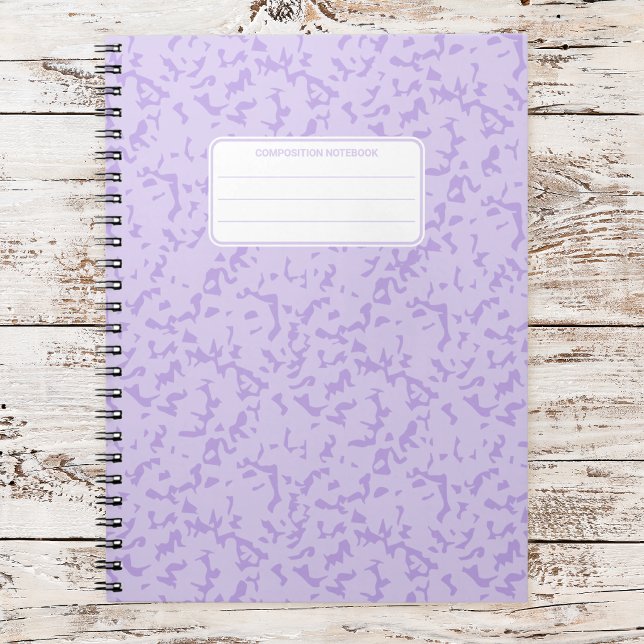 Aesthetic Soft Pastel Marble Composition Notebook (Creator Uploaded)