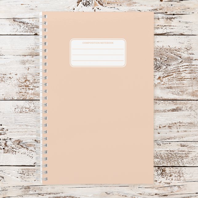 Aesthetic Soft Pastel Solid Color Composition Notebook (Creator Uploaded)