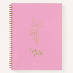 Aesthetic Spiral Journal Notebook