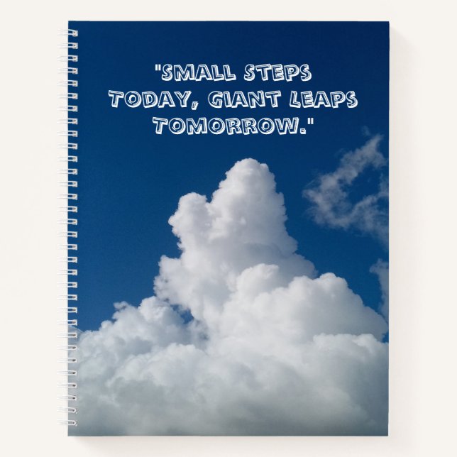 Aesthetic Spiral Notebook (Front)